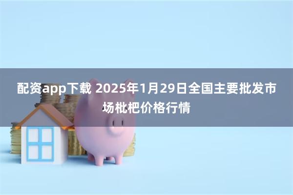 配资app下载 2025年1月29日全国主要批发市场枇杷价格行情